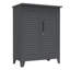 Armoire à outils de 119 cm de hauteur, couleur ardoise, idéale pour la salle de bain, l'atelier ou les espaces extérieurs. Ses compartiments bien organisés optimisent l'espace et offrent un rangement métallique soigné. Économiser de la place.