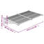 Dakota Fields 90cm D Polycarbonate Cover Retractable Door / Window Awning-1378901108-1378901112