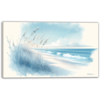 «Serenity by the Shore», impression sur toile tendue