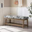 Polyester Upholstered Storage Bench-1152980914