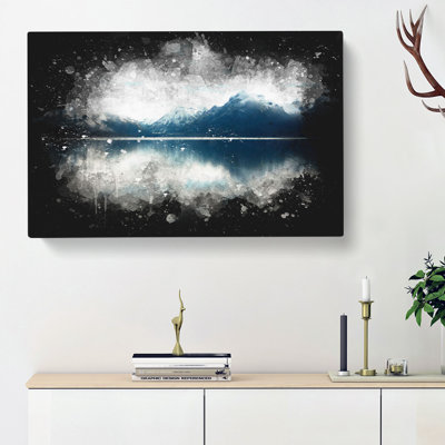 Lake McDonald Montana - Wrapped Canvas Painting