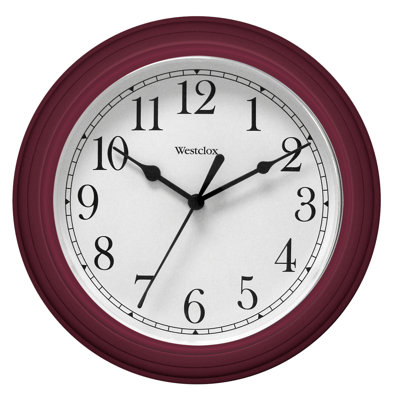 Horloge murale 9 po Aric