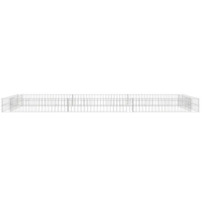 Dakota Fields Gabion Raised Bed Galvanised Steel