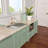 Workstation Drop-In Kitchen Sink Single Bowl Stainless Steel Handmade Kitchen Sink with Two Faucet Holes-130104609
