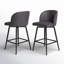 Tabouret de comptoir pivotant 27,1 po Brentley-2070821013