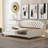 Modern Luxury Tufted Button Daybed-924629774