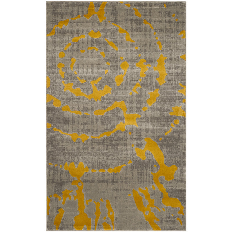 Lenexa Performance Abstract Rug, Rectangle 3' x 5'