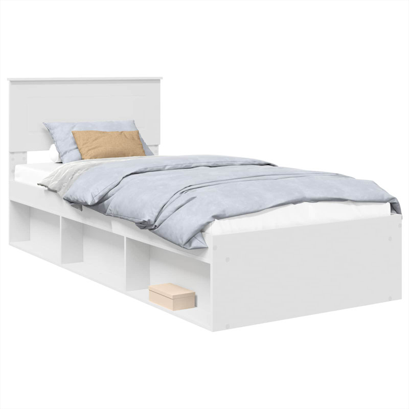Bed, Small Single (2'6), White