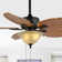 Emmabeth 52'' Ceiling Fan with Light Kit