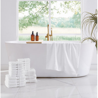  Complete 20 Piece Cotton Towel Set