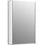 Maxstow Surface Mount Frameless Medicine Cabinet with LED Lighting-844787457-844834916