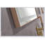 Miroir de salle de bain à DEL avec cadre en aluminium, meuble-lavabo mural, antibuée, mémoire, 3 couleurs, gradation continue