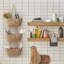 Rangement suspendu en tissu Carlianna-389312694
