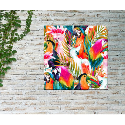 Kristofer All-Weather Canvas Plants & Flowers Wall Decor
