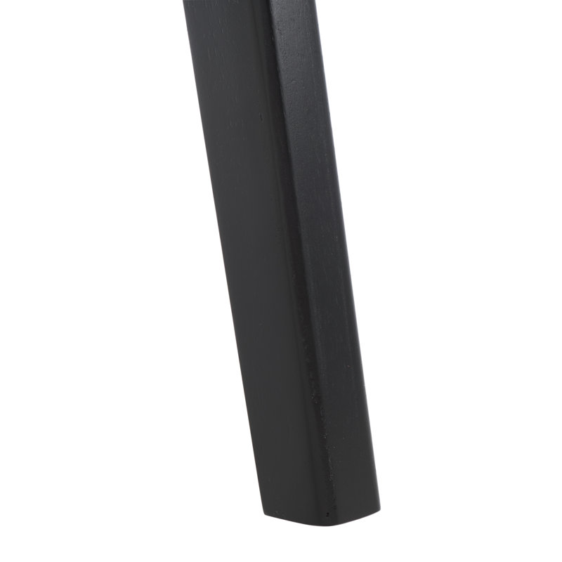 Luz Cane Counter Stool, Black/Natural