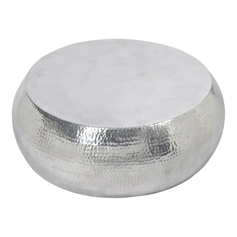Tabla Coffee Table, Silver