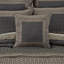 Alaro - Slate Square Pillow Cover & Insert