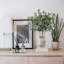 Faux tiges d'eucalyptus 11,8 po dans un vase décoratif-1379915891