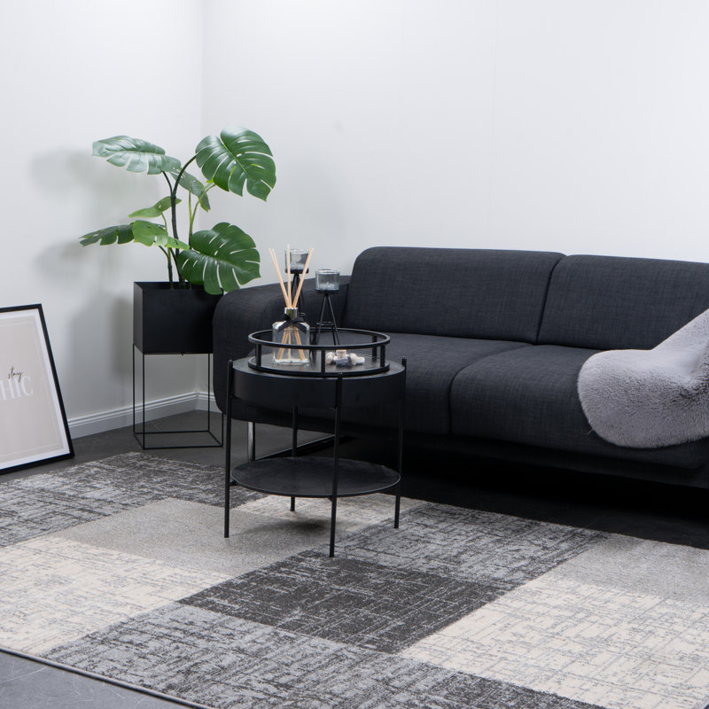 Anahy Abstract Area Rug, Rectangular 120 x 170cm