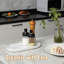 Plateau en marbre naturel ovale Guein-1271332720