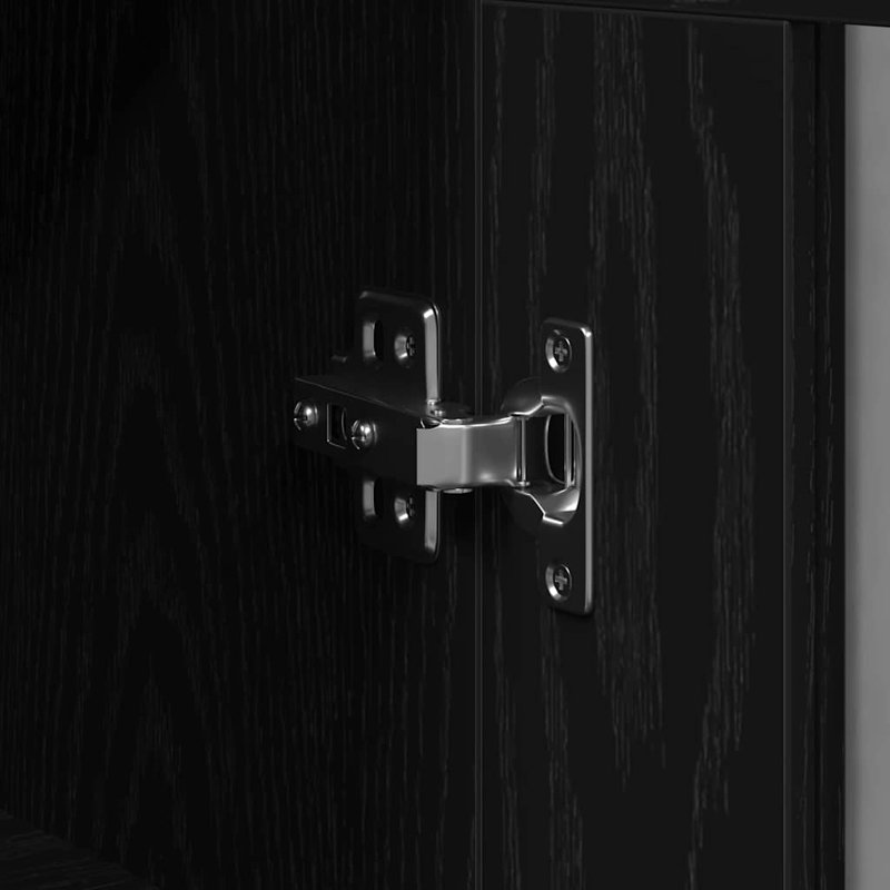 69.5cm Sideboard, Black Oak