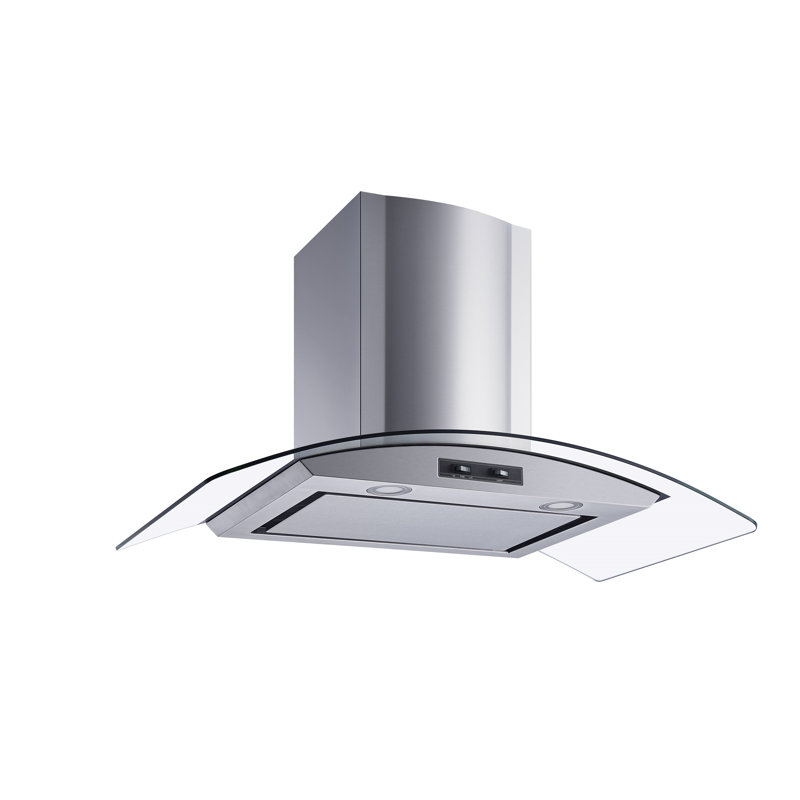 36" 267 CFM Convertible Wall Mount Range Hood  in Stainless Steel