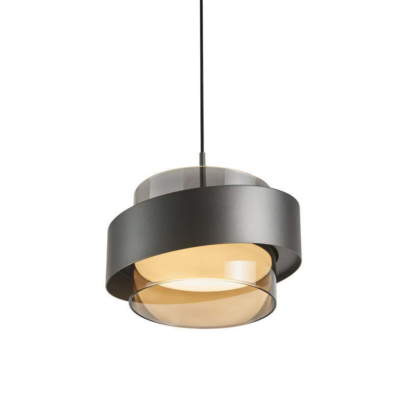 Axis 1-Light Pendant - Graphite