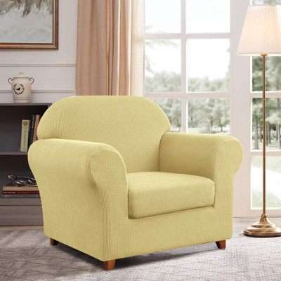 Box Cushion Armchair Slipcover