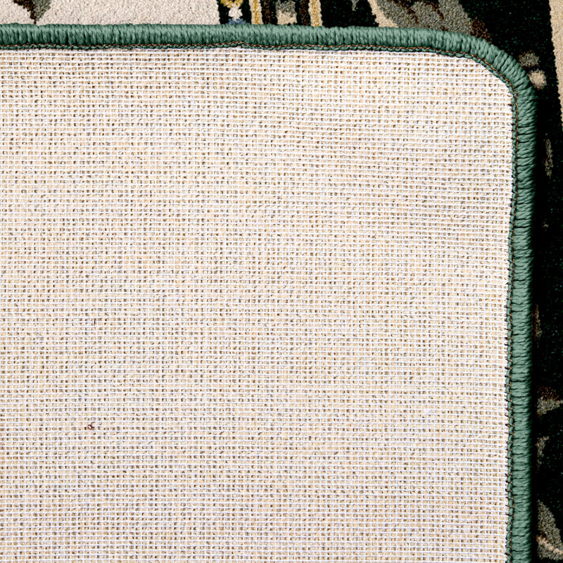 Alminus Signature Ivy Valley Opal Floral Area Rug, Runner 2'1" x 7'8"