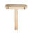T-Shaped Fir Bracket Shelf