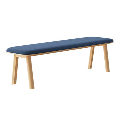 Upholstered Narrow Low Bench