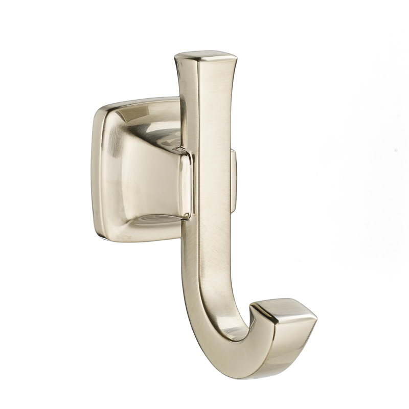 American Standard Townsend Double Robe Hook, Satin Nickel