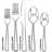 20-Piece Mirror Polished Stainless Steel Flatware Set, Service For 4 With Spoons Forks Knives, Glacier Collection Cutlery Set For Everyday And Special Occasions