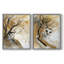 ANIMALS Series Lxxi - reproduction encadrée de qualité supérieure - prête à être accrochée - aucun clou requis - aucun clou requis-1580980501-1580980508