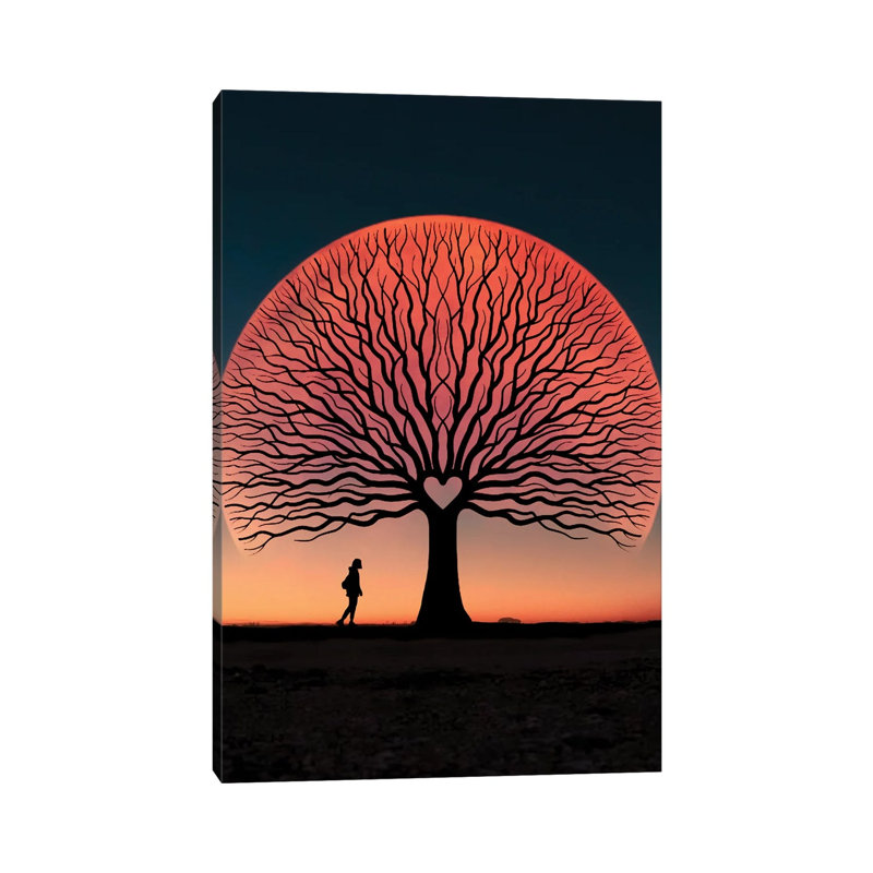 Tree Of Life by Abdullah Evindar - Wrapped Canvas Print, 20.32 cm H x 30.48 cm W