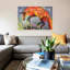 « spring fox », impression sur toile-74407101-74407102-74407103