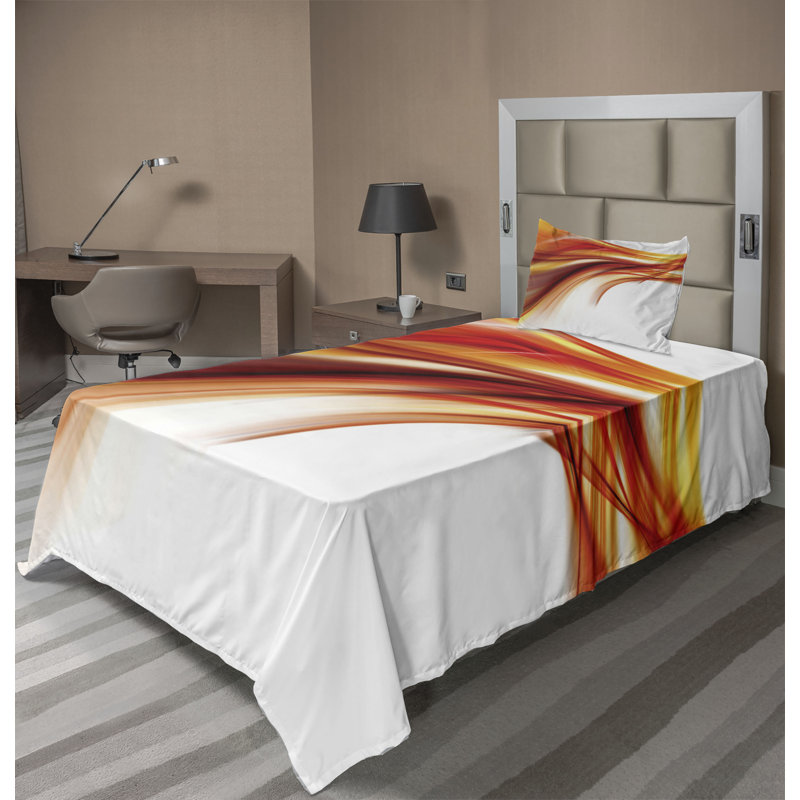 Microfiber Sheet Set, Twin Sheet Set with Fitted Sheet and 1 Pillowcase