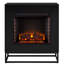 Black Electric Fireplace