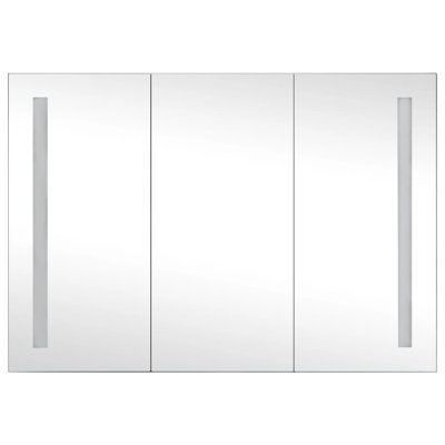 LED Bathroom Mirror Cabinet 35"x5.5"x24.4"