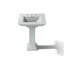 Memoirs® Stately 24" Pedestal Bathroom Sink with 4" Centerset Faucet Holes-10939980-46017070-19195571