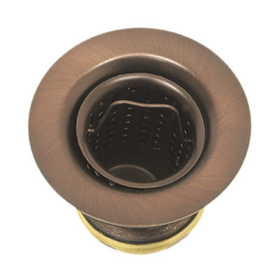 2.94"  Junior Bar and Laundry Sink Drain Assembly with Strainer Grid Cover
