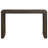 Jearline Modern Solid Wood Console Table with Wire Brushed Texture | 15" Slim Depth, Multi-Functional Use-5364428-64208249