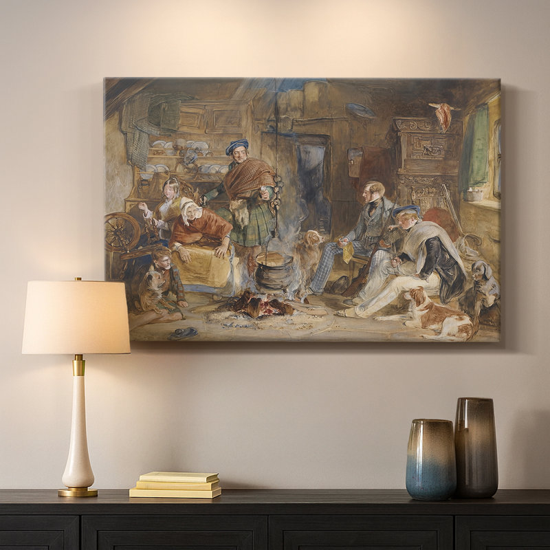 Highland Hospitality-John Frederick Lewis-Toile tendue avec châssis-1832, 24 x 36