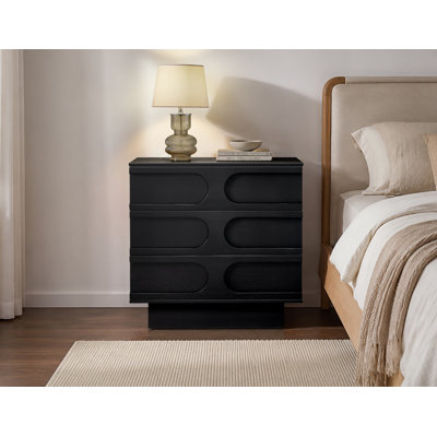 Aberdeen Wood 3 - Drawer Credenza Stand