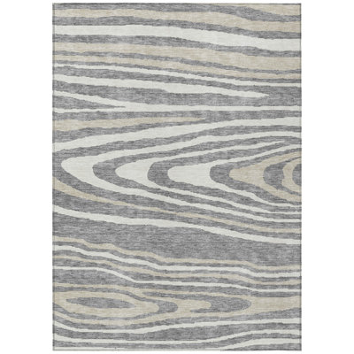 Aquaisha Abstract Indoor / Outdoor Rug
