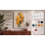 Golden Bloom Arrangement Botanical - Wrapped Canvas-899945585-899945551