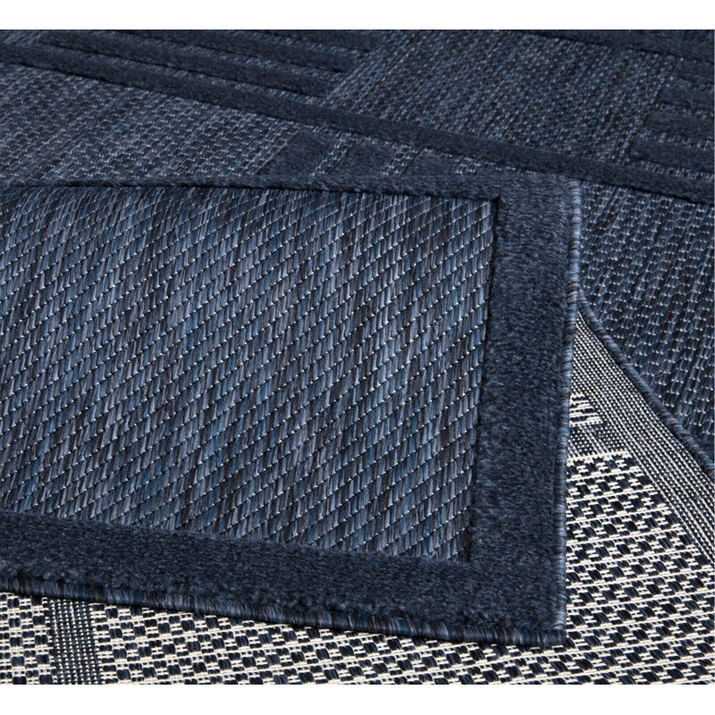 Bellmore Geometric Indoor / Outdoor Area Rug, Runner 60 x 220cm