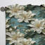 Motif tropical Mirage Elegance - rideau tropical - obscurcissant velours - 1 panneau-107599314