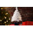 2FT Pre-Lit Artificial Mini Tabletop Christmas Tree, White