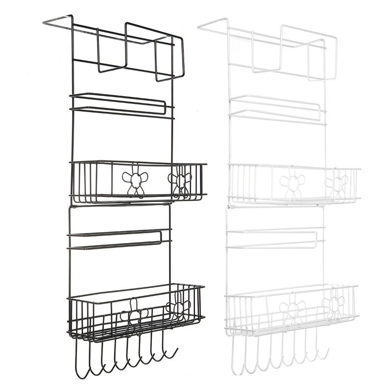 Lantz Cabinet Shelving Rack, White
